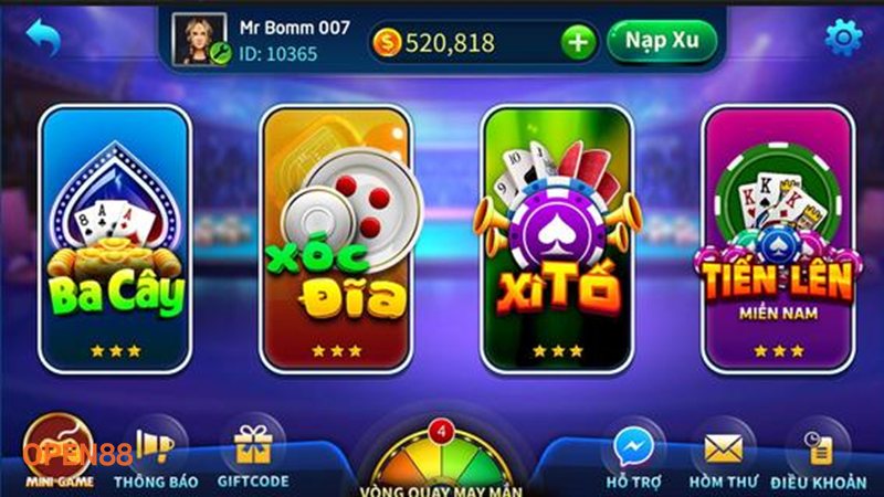 Game Bài open888 - Giao diện dễ dùng trên nhiều thiết bị Game Bài open888 - Giao diện dễ dùng trên nhiều thiết bị